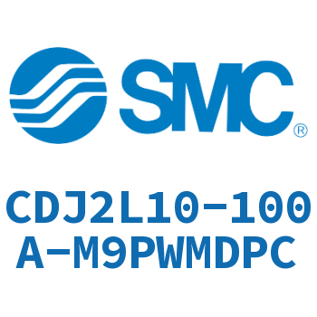 脚座型不锈钢迷你气缸 CDJ2L10-100A-M9PWMDPC