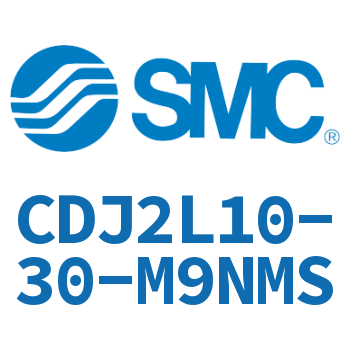 脚座型不锈钢迷你气缸 CDJ2L10-30-M9NMS