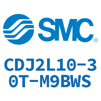 脚座型不锈钢迷你气缸 CDJ2L10-30T-M9BWS