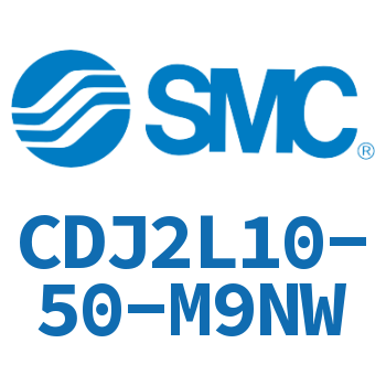 脚座型不锈钢迷你气缸 CDJ2L10-50-M9NW