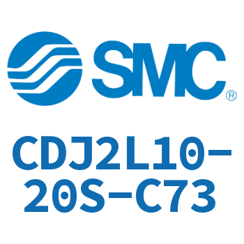 脚座型不锈钢迷你气缸 CDJ2L10-20S-C73
