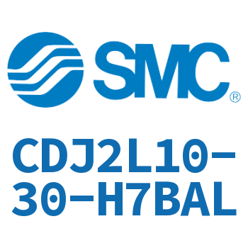 脚座型不锈钢迷你气缸 CDJ2L10-30-H7BAL