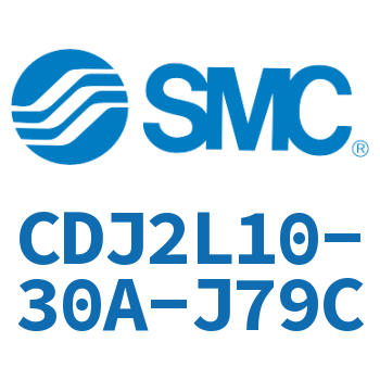 脚座型不锈钢迷你气缸 CDJ2L10-30A-J79C