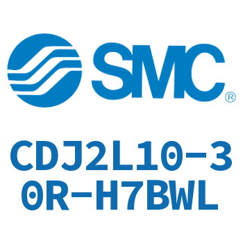 脚座型不锈钢迷你气缸 CDJ2L10-30R-H7BWL
