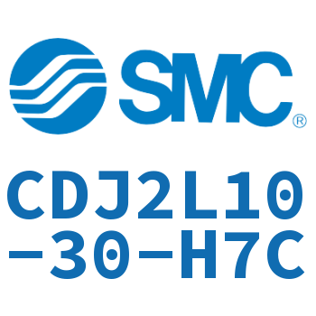 脚座型不锈钢迷你气缸 CDJ2L10-30-H7C