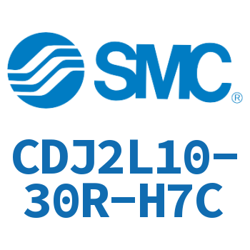 脚座型不锈钢迷你气缸 CDJ2L10-30R-H7C