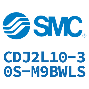 脚座型不锈钢迷你气缸 CDJ2L10-30S-M9BWLS