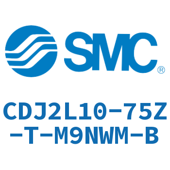 脚座型不锈钢迷你气缸 CDJ2L10-75Z-T-M9NWM-B