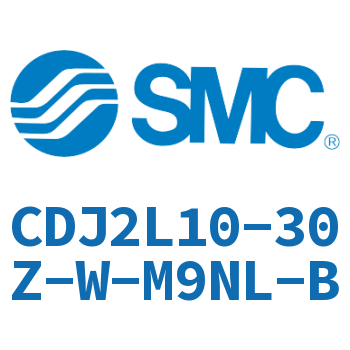 脚座型不锈钢迷你气缸 CDJ2L10-30Z-W-M9NL-B