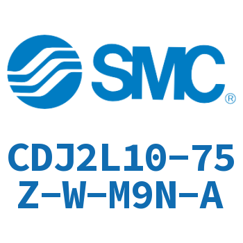 脚座型不锈钢迷你气缸 CDJ2L10-75Z-W-M9N-A
