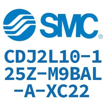 脚座型不锈钢迷你气缸 CDJ2L10-125Z-M9BAL-A-XC22