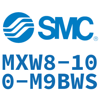 气动滑台气缸-MXW8-100-M9BWS