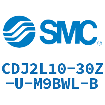 脚座型不锈钢迷你气缸 CDJ2L10-30Z-U-M9BWL-B