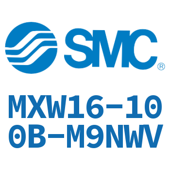 气动滑台气缸-MXW16-100B-M9NWV