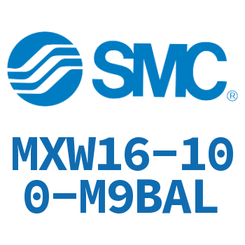气动滑台气缸-MXW16-100-M9BAL