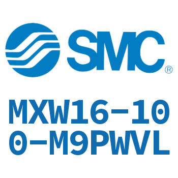 气动滑台气缸-MXW16-100-M9PWVL
