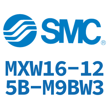 气动滑台气缸-MXW16-125B-M9BW3