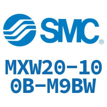 气动滑台气缸-MXW20-100B-M9BW