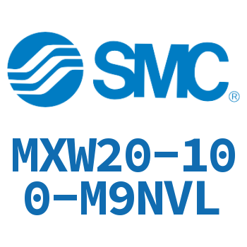 气动滑台气缸-MXW20-100-M9NVL
