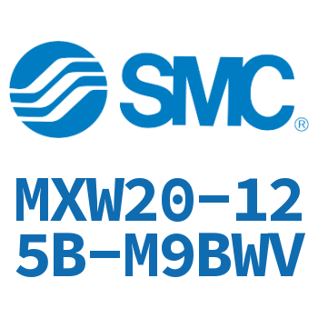 气动滑台气缸-MXW20-125B-M9BWV