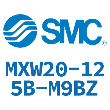 气动滑台气缸-MXW20-125B-M9BZ