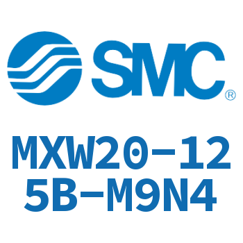 气动滑台气缸-MXW20-125B-M9N4