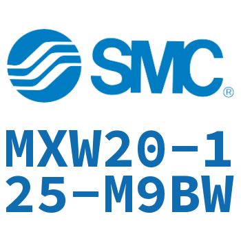 气动滑台气缸-MXW20-125-M9BW