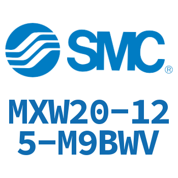 气动滑台气缸-MXW20-125-M9BWV