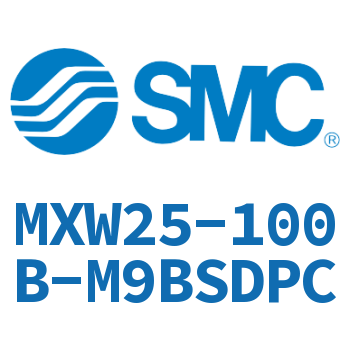气动滑台气缸-MXW25-100B-M9BSDPC