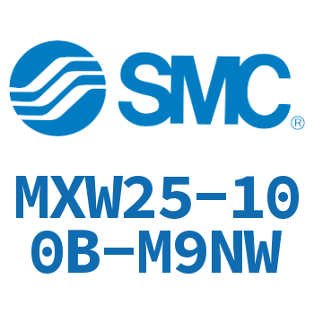 气动滑台气缸-MXW25-100B-M9NW