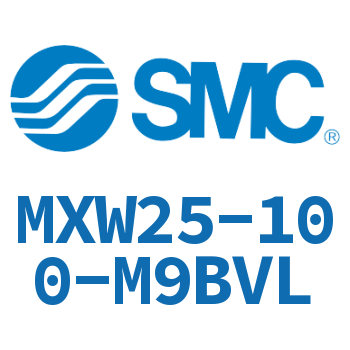 气动滑台气缸-MXW25-100-M9BVL