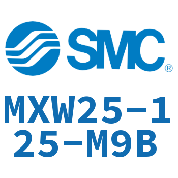 气动滑台气缸-MXW25-125-M9B