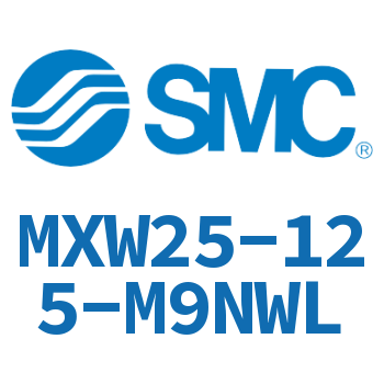 气动滑台气缸-MXW25-125-M9NWL