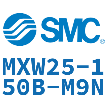 气动滑台气缸-MXW25-150B-M9N