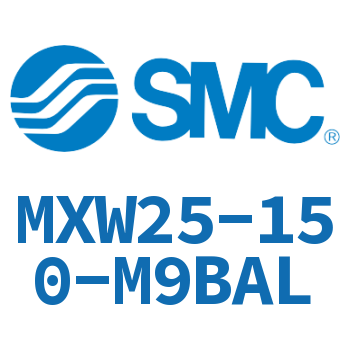 气动滑台气缸-MXW25-150-M9BAL