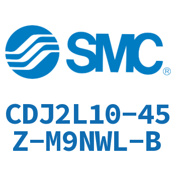 脚座型不锈钢迷你气缸 CDJ2L10-45Z-M9NWL-B