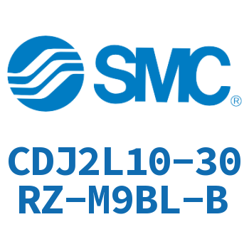 脚座型不锈钢迷你气缸 CDJ2L10-30RZ-M9BL-B