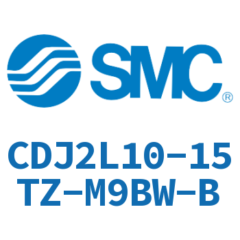 脚座型不锈钢迷你气缸 CDJ2L10-15TZ-M9BW-B