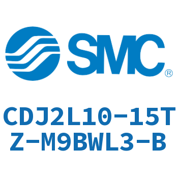 脚座型不锈钢迷你气缸 CDJ2L10-15TZ-M9BWL3-B