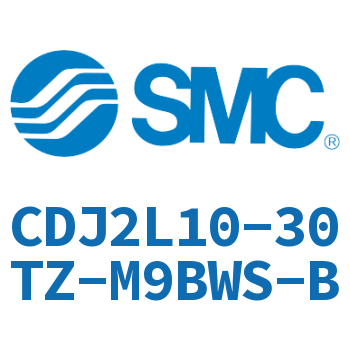 脚座型不锈钢迷你气缸 CDJ2L10-30TZ-M9BWS-B