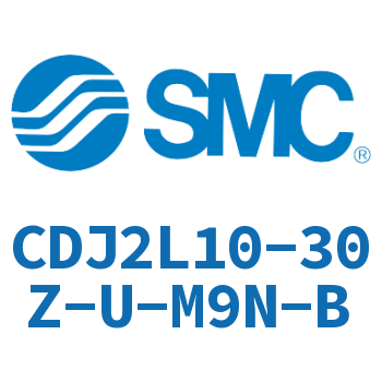 脚座型不锈钢迷你气缸 CDJ2L10-30Z-U-M9N-B
