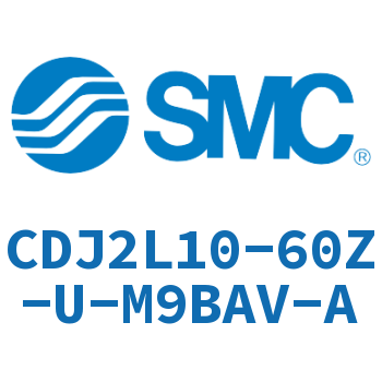脚座型不锈钢迷你气缸 CDJ2L10-60Z-U-M9BAV-A