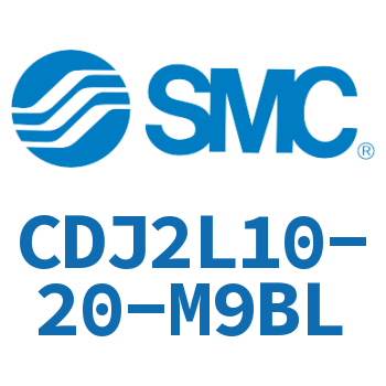 脚座型不锈钢迷你气缸 CDJ2L10-20-M9BL