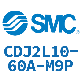 脚座型不锈钢迷你气缸 CDJ2L10-60A-M9P
