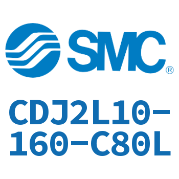 脚座型不锈钢迷你气缸 CDJ2L10-160-C80L