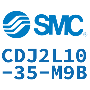 脚座型不锈钢迷你气缸 CDJ2L10-35-M9B