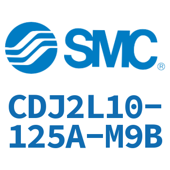 脚座型不锈钢迷你气缸 CDJ2L10-125A-M9B