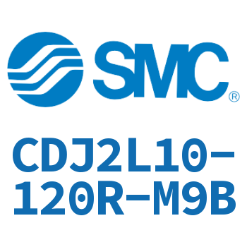 脚座型不锈钢迷你气缸 CDJ2L10-120R-M9B