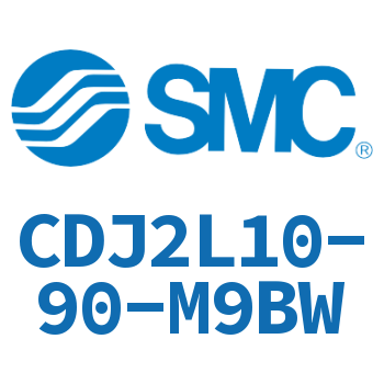 脚座型不锈钢迷你气缸 CDJ2L10-90-M9BW