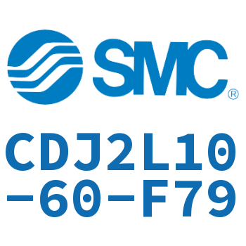 脚座型不锈钢迷你气缸 CDJ2L10-60-F79